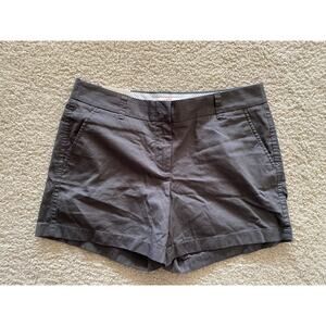 NWT J. Crew Broken-In Chino Shorts | City Fit | Size 8 | 5” Inseam | Grey